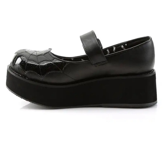 Demonia SPRITE-05 Platform Women’s Size 7 Black - Picture 2 of 4